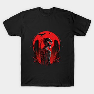 alien cyberpunk T-Shirt